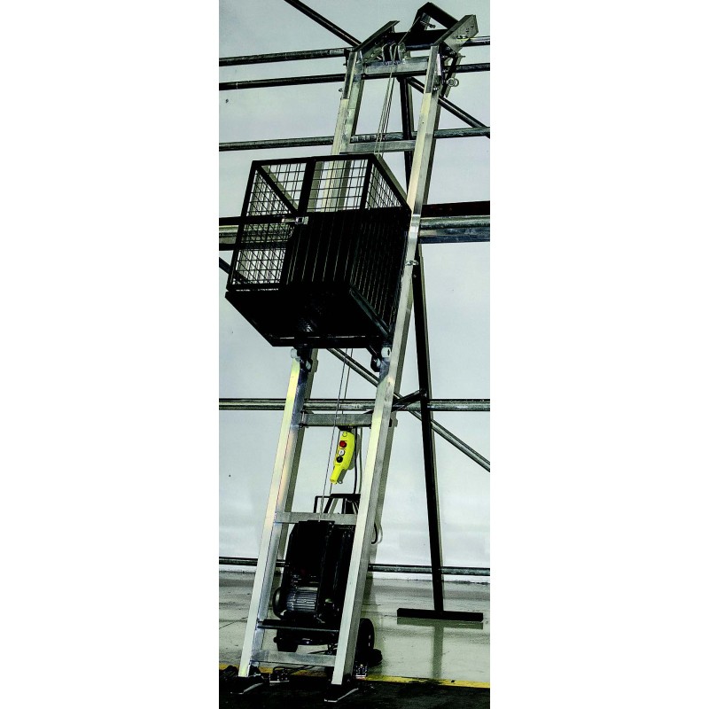 Escada de Elevação Menor 200 kg Inclinada 10,6 m