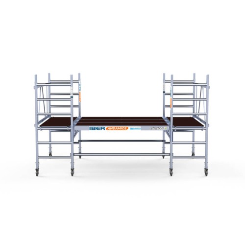 Andamio plegable Multiplataforma de 190x340 altura trabajo 3 mts.