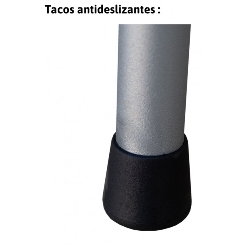 Banqueta doméstica de aço galvanizado 3 degraus
