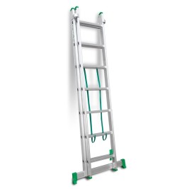 Escada multiuso de alumínio Escalibur com duas seções DIY ES-DOBLE7 2