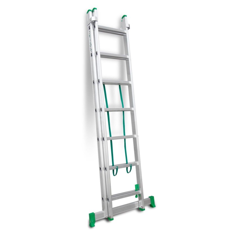Escalera multiuso aluminio Escalibur de dos tramos bricolaje ES-DOBLE7