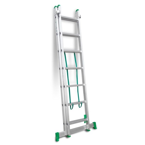 Escalera multiuso aluminio Escalibur de dos tramos bricolaje ES-DOBLE7