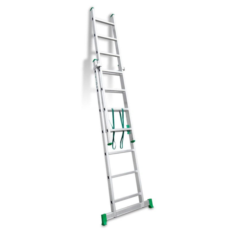 Escalera multiuso aluminio Escalibur de dos tramos bricolaje ES-DOBLE7