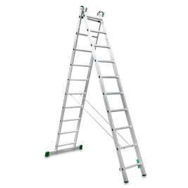 Escada multiuso de alumínio Escalibur com duas seções DIY ES-DOBLE10