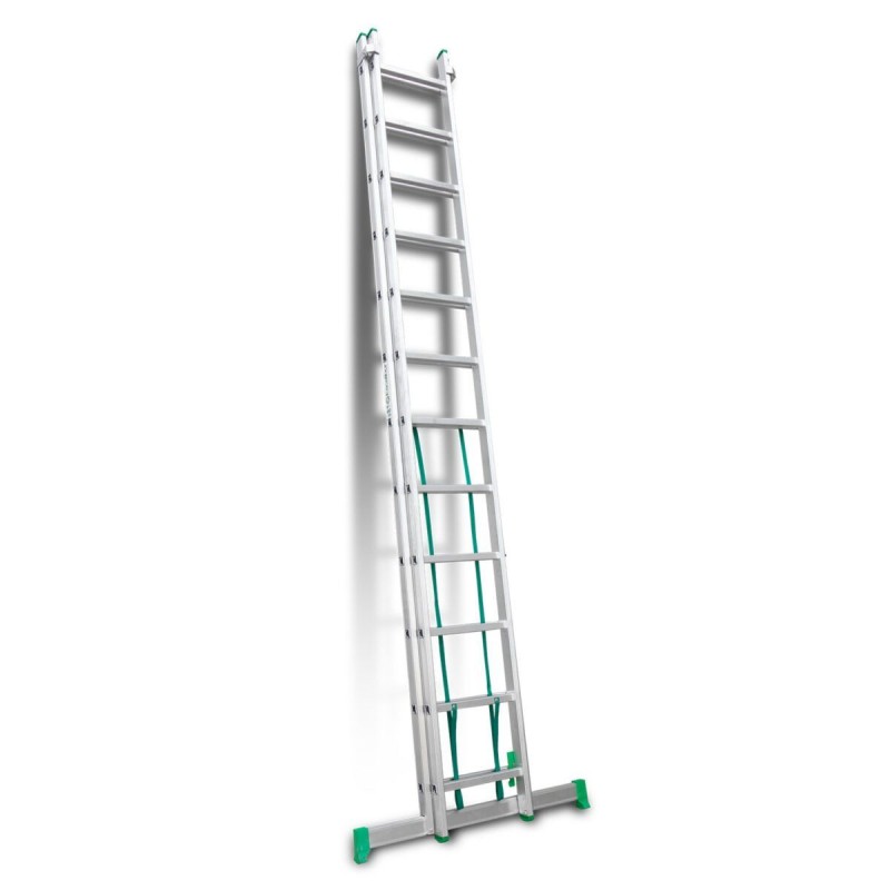 Escalera multiuso aluminio Escalibur de dos tramos bricolaje ES-DOBLE12