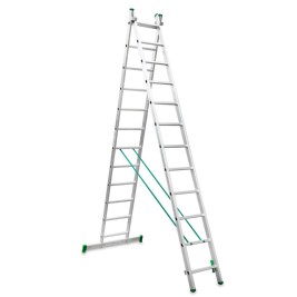 Escada multiuso de alumínio Escalibur com duas seções DIY ES-DOBLE12
