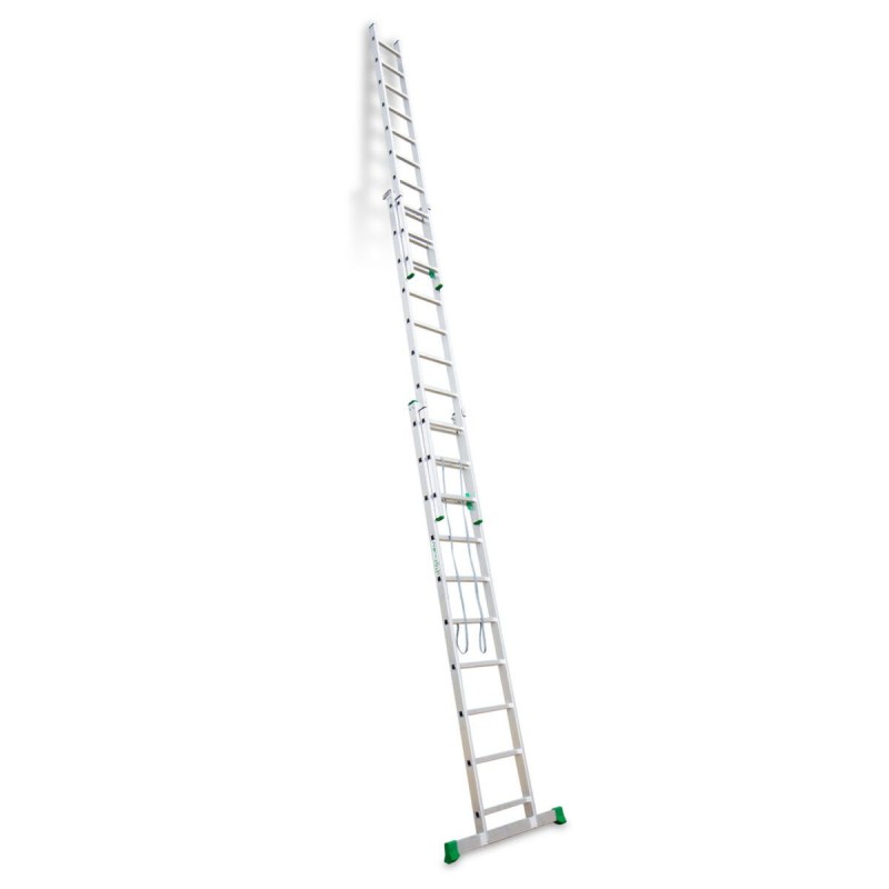 Escada multiuso de alumínio Escalibur com três seções DIY ES-TRIPLE10