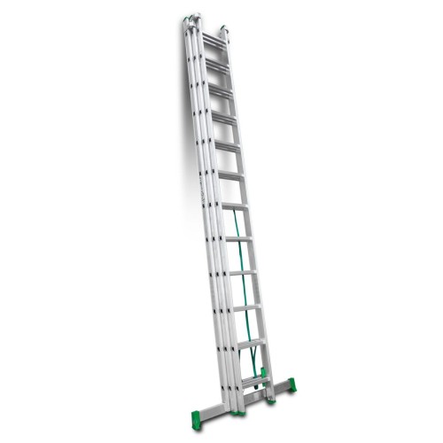 Escada multiuso de alumínio Escalibur com três seções DIY ES-TRIPLE12