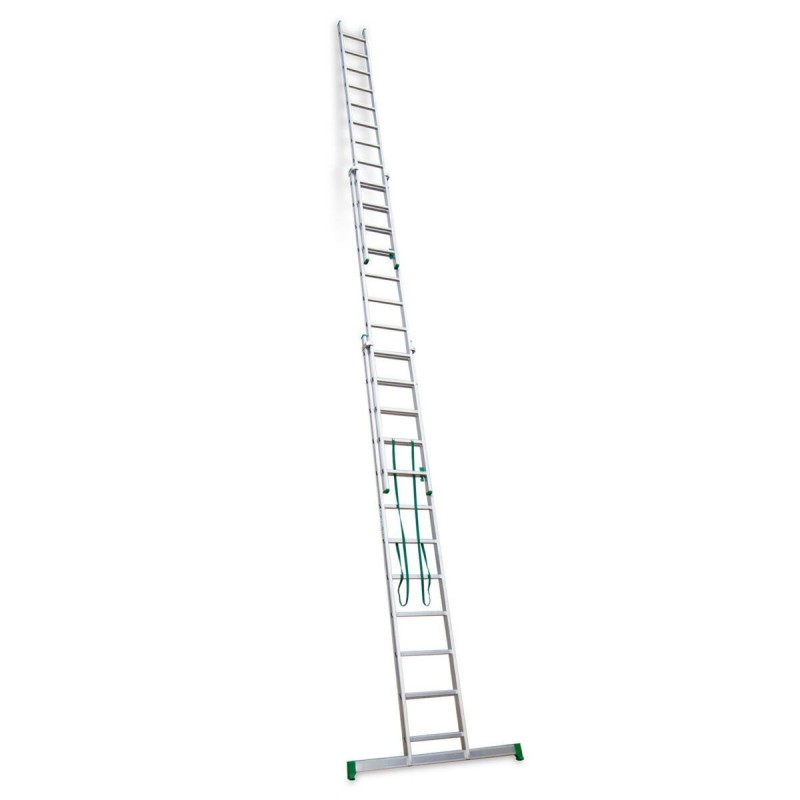 Escada multiuso de alumínio Escalibur com três seções DIY ES-TRIPLE12