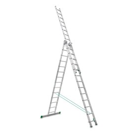 Escada multiuso de alumínio Escalibur com três seções DIY ES-TRIPLE14