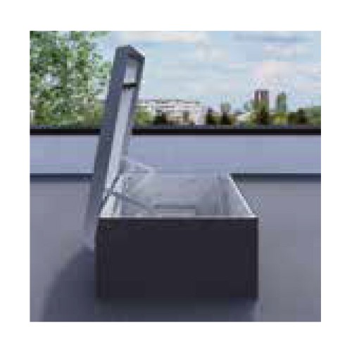 Escada retrátil de aço galvanizado para terraços RE-TER