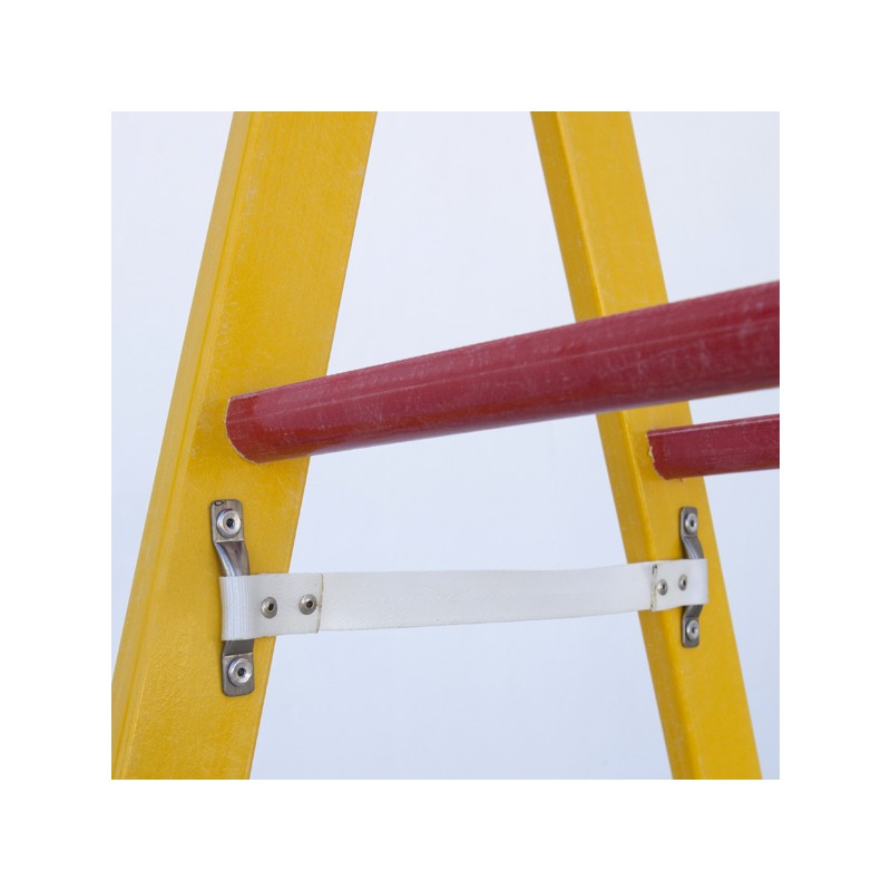 Double step fiber ladder with 4 to 16 steps