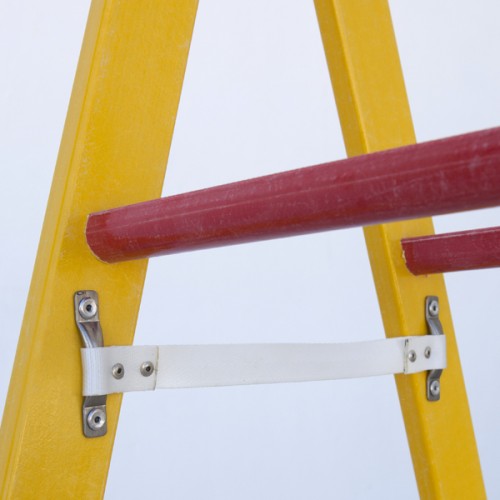 Double step fiber ladder with 4 to 16 steps