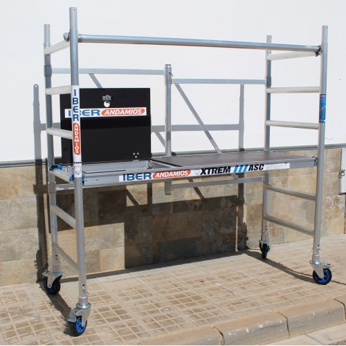 Andamio plegable XTREM 3 metros plataforma con trampillla