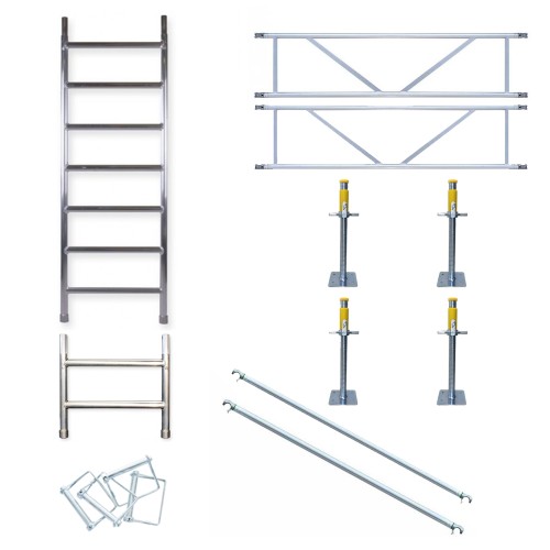 Kit XL Salvaescaleras para andamios 75x190 altura 115-165 cms