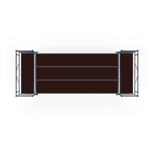 Andamio plegable Multiplataforma de 190X550 altura trabajo 3 mts.