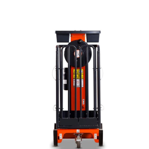 Plataforma elevadora de empuje y elevación manual