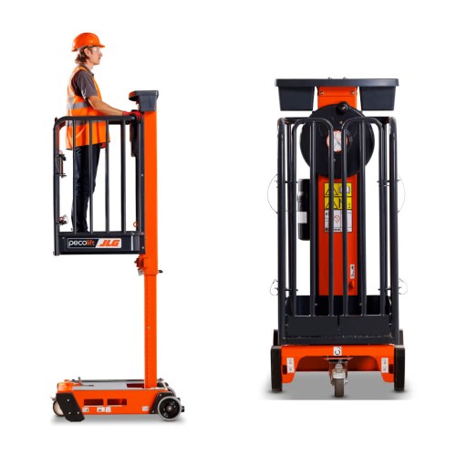 Plataforma elevadora de personal de empuje y elevación manual PECOLIFT