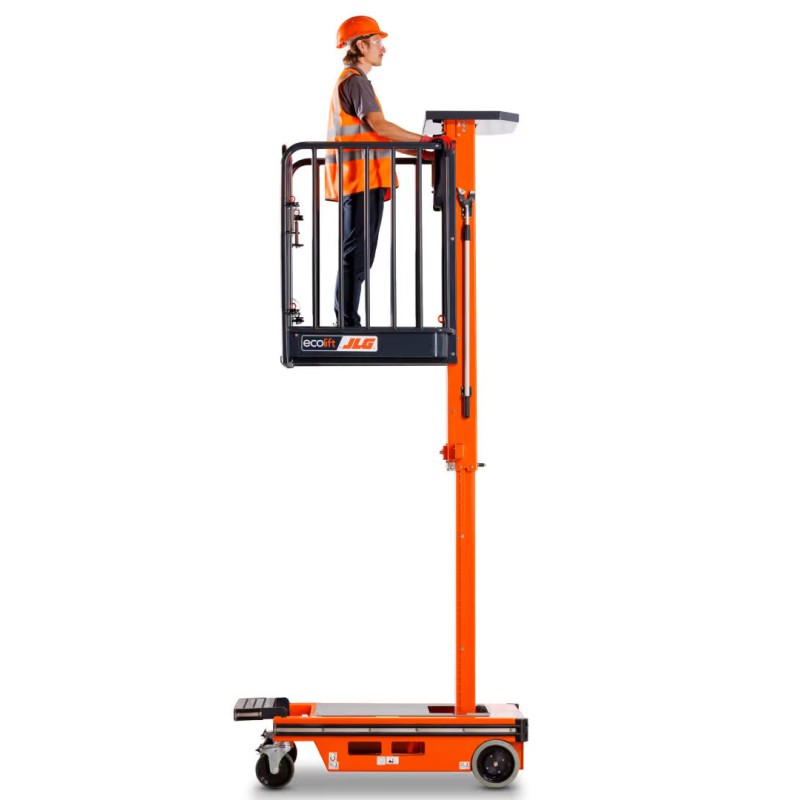 Plataforma de elevação manual de empurrar e levantar pessoal ECOLIFT