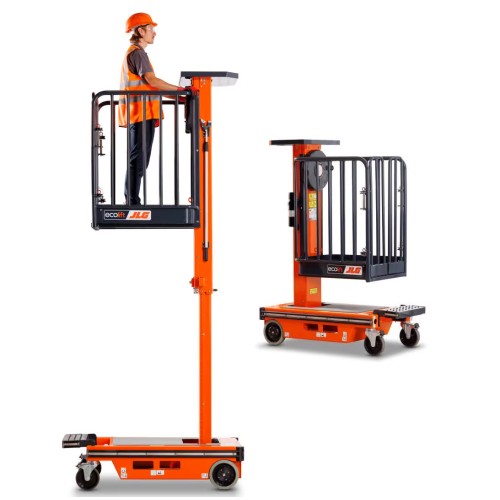 Plataforma de elevação manual de pessoal ECOLIFT e empurradora