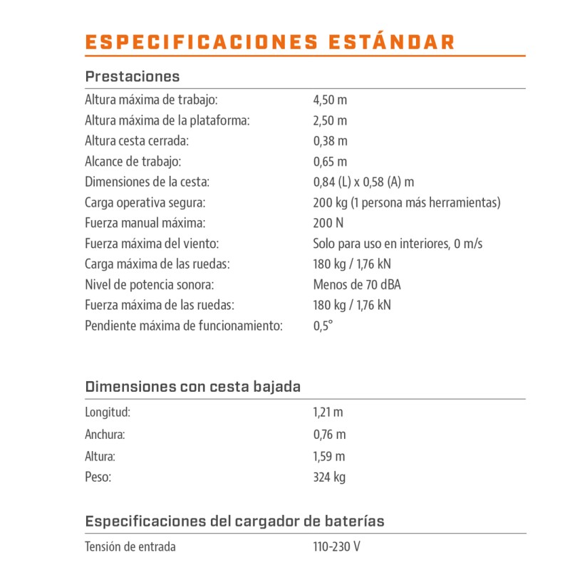 Plataforma de elevação manual de empurrar e levantar pessoal PECOLIFT