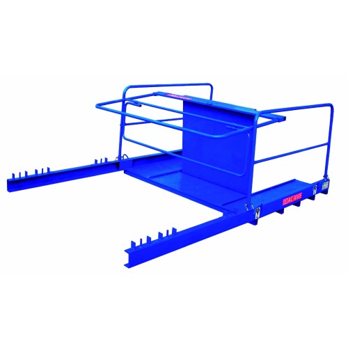 Plataforma de fachada DCM com escotilha 1500 kg