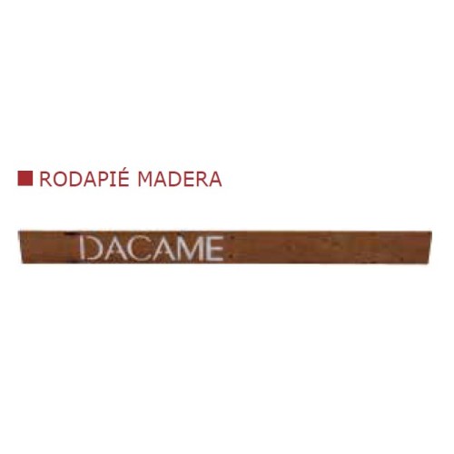 Rodapié B35 2500X150X27 Madera DACAME