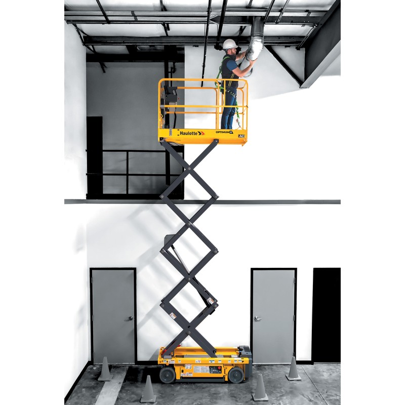 Plataforma elevadora eléctrica de tijeras