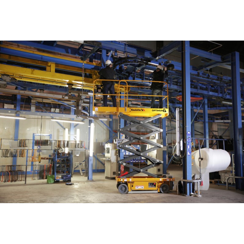 Plataforma elevadora eléctrica de tijeras