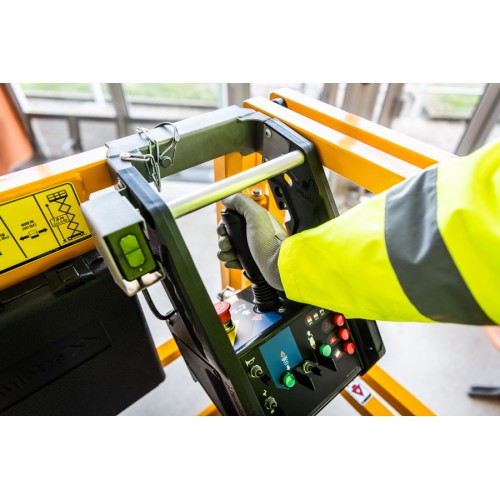 Plataforma elevadora eléctrica de tijeras
