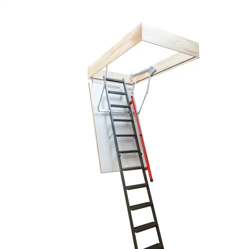 Escalera metálica Escamoteable para habitaciones altas