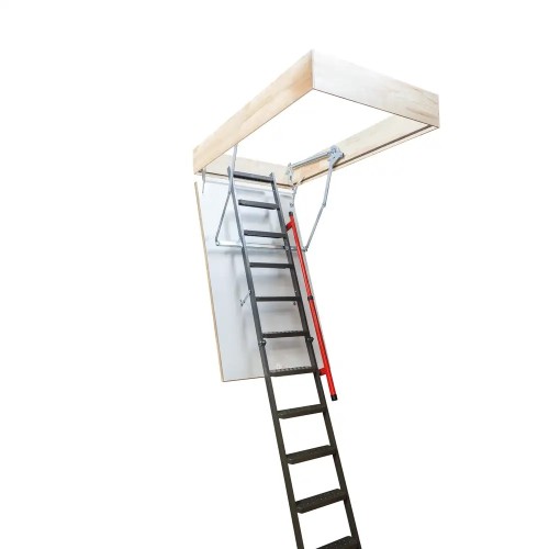 Escalera metálica Escamoteable para habitaciones altas