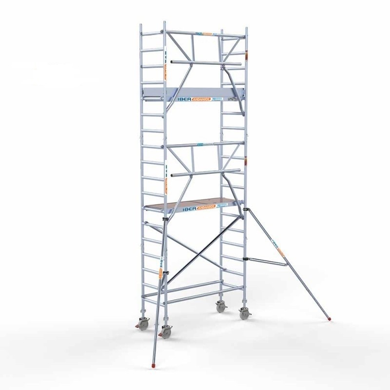 Torre de andaime PRO SAFE 75x190 - 6,20 m AT