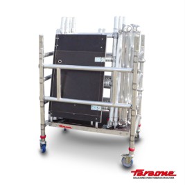 Torre de andaimes TopSystem 75x105 3,20 m de altura de trabalho - Faraone 2