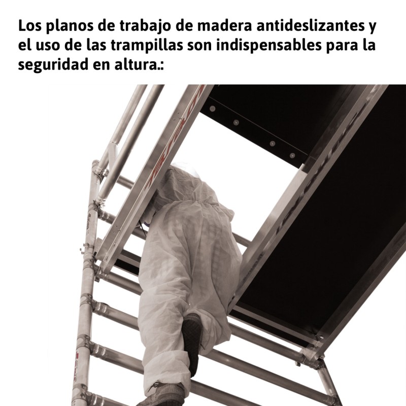 Torre de andamio TopSystem 75x105 3,20 m altura de trabajo - Faraone