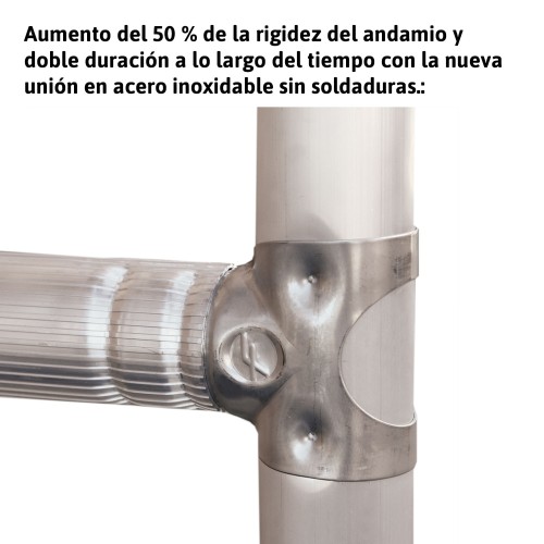 Torre de andamio TopSystem 75x105 3,20 m altura de trabajo - Faraone