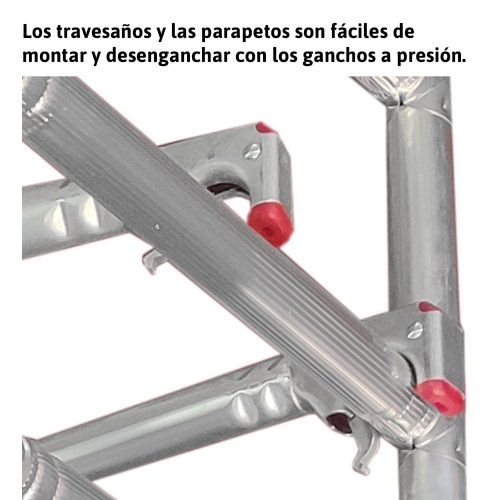 Torre de andamio TopSystem 75x105 3,20 m altura de trabajo - Faraone
