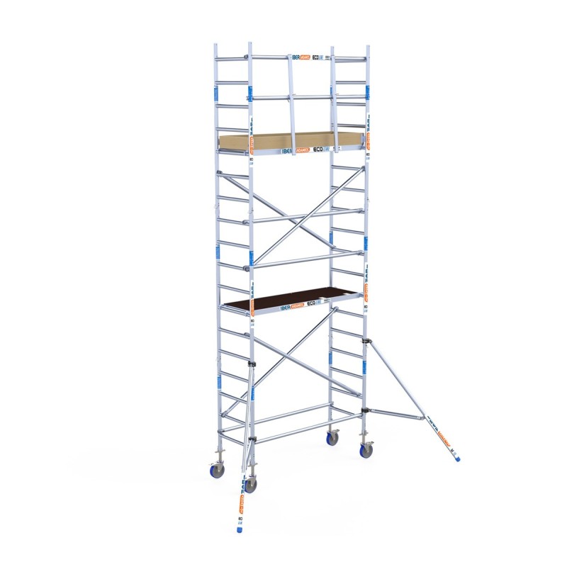 Torre Andamio Eco Light 75x190 - 6,20 m Altura de trabajo