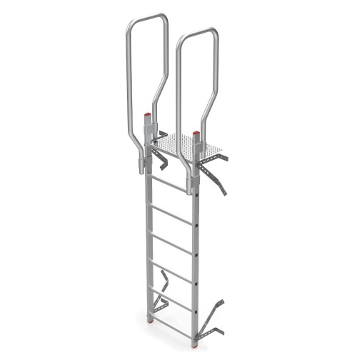 Escada de segurança vertical SVS0 sem gaiola de proteção Faraone