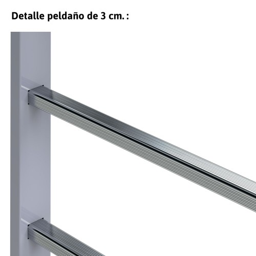 Escada de segurança vertical SVS0 sem gaiola de proteção Faraone