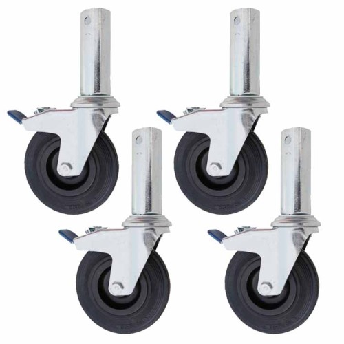 Andaime dobrável EASY COMPACT MÓDULO 1+2 - 75x150 - 3,50 m Altura de trabalho