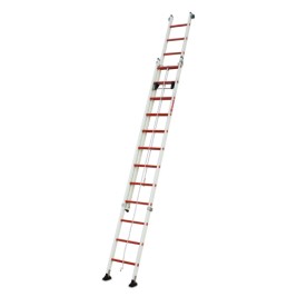 Escalera extensible de fibra con cuerda 19+19 peldaños 2TFV/EC Faraone