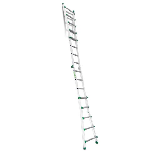 Escalera telescópica aluminio 5x4 bricolaje ES-TELE5X4