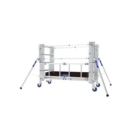 Andaime telescópico móvel Z-TOWER, altura de trabalho de 3,80 m