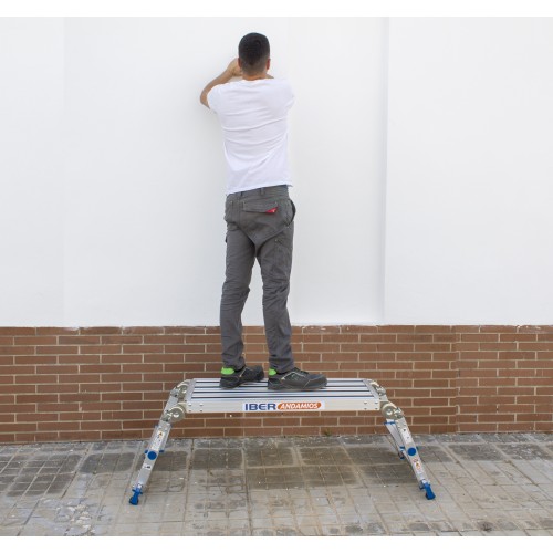 Plataforma de trabajo plegable X-STEP 148 x 51 x 47 centímetros
