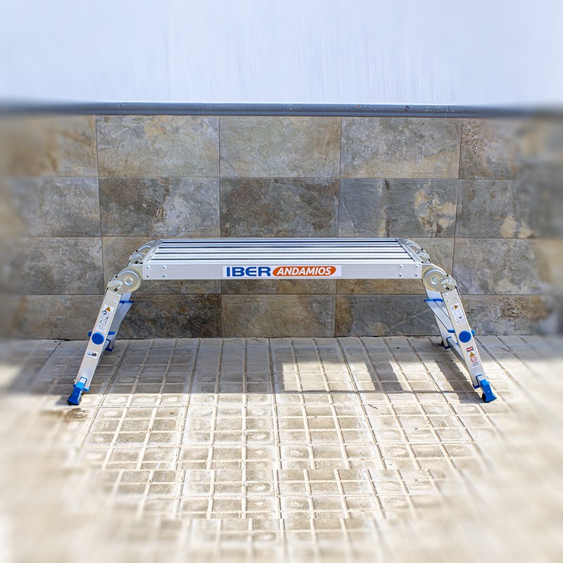 Plataforma de trabajo plegable X-STEP 148 x 51 x 47 centímetros