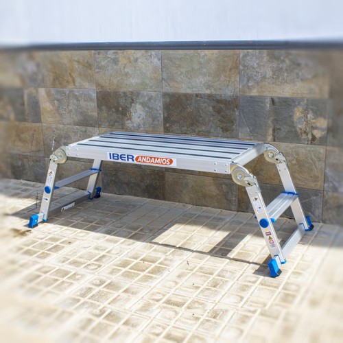 Plataforma de trabalho rebatível X-STEP 148 x 51 x 47 centímetros