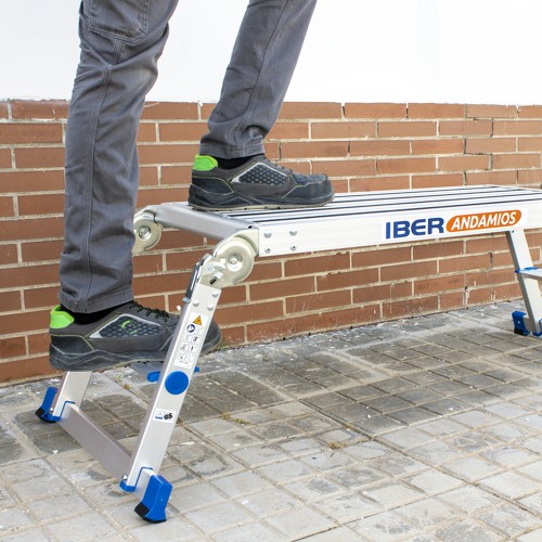 Plataforma de trabalho rebatível X-STEP 148 x 51 x 47 centímetros