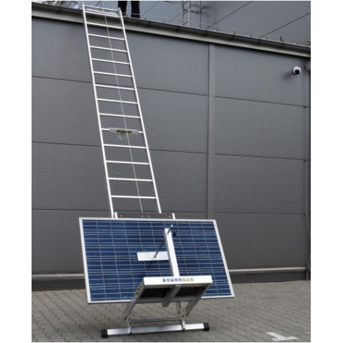 Alquiler ELEVADOR ELÉCTRICO de paneles solares hasta 6.5 metros altura IBERANDAMIOS
