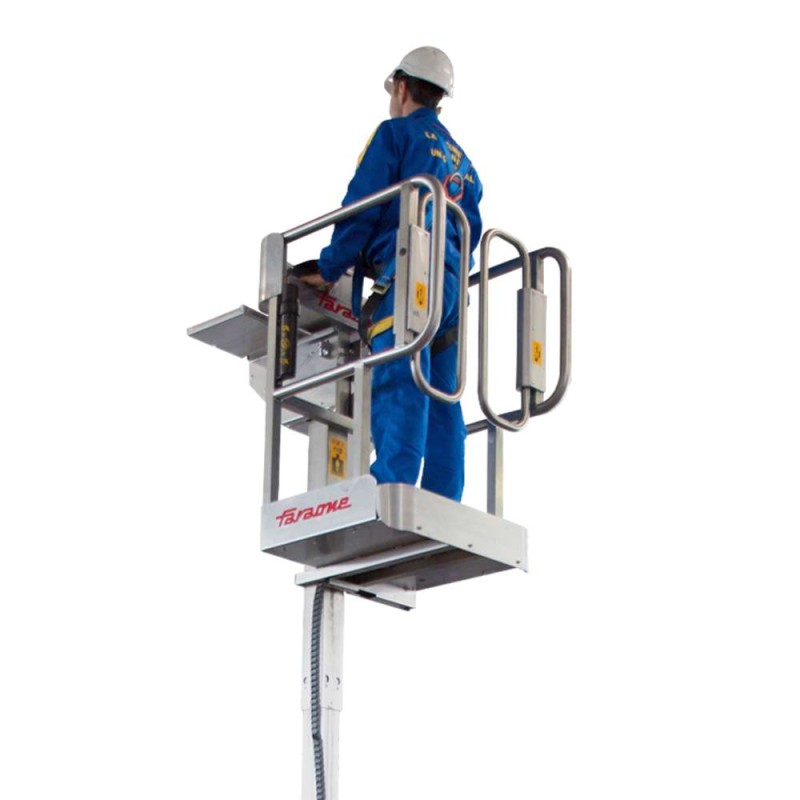 Elevador de picking individual 5 Move INOX - altura de trabalho de 5,15 m